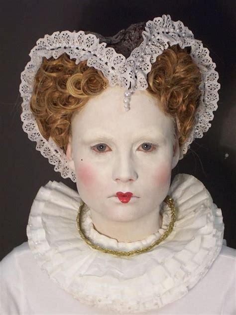 elizabethan era theatre makeup.